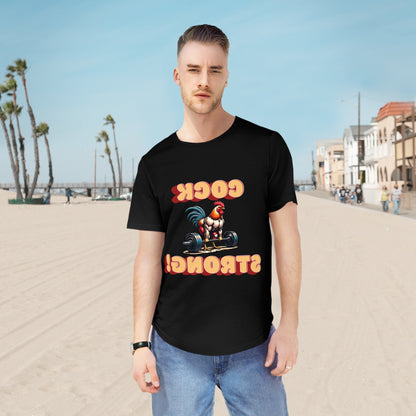 Men's Jersey Curved Hem Tee