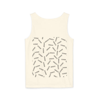 Unisex Garment-Dyed Tank Top - 'F*ck It, Lift That Sh*t' Motivational Workout Tee