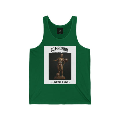Inspirational Fitness Tank - "I Had A Dream" Unisex Jersey Tank