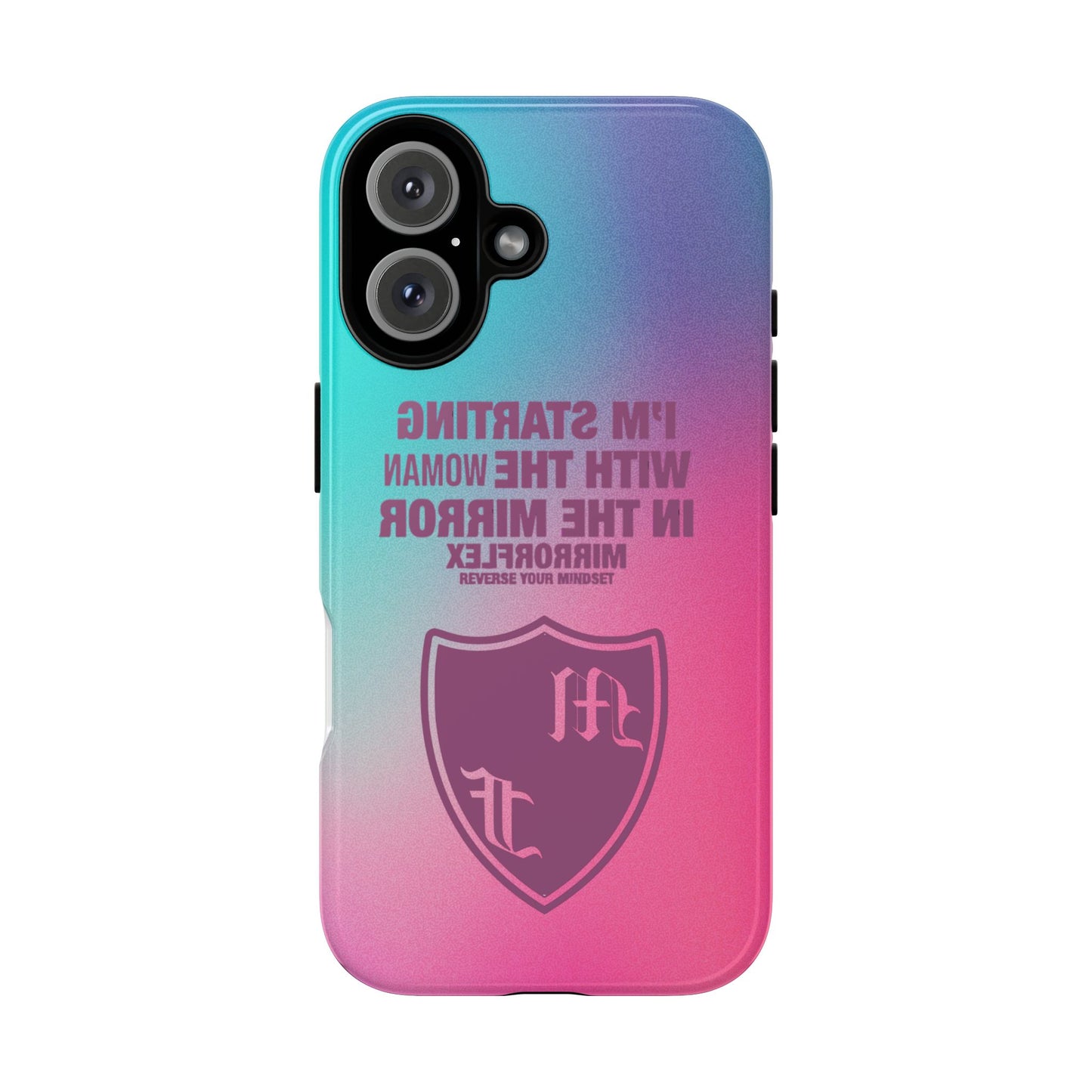Empowering Phone Case - 'Starting with the Woman in the Mirror' Design
