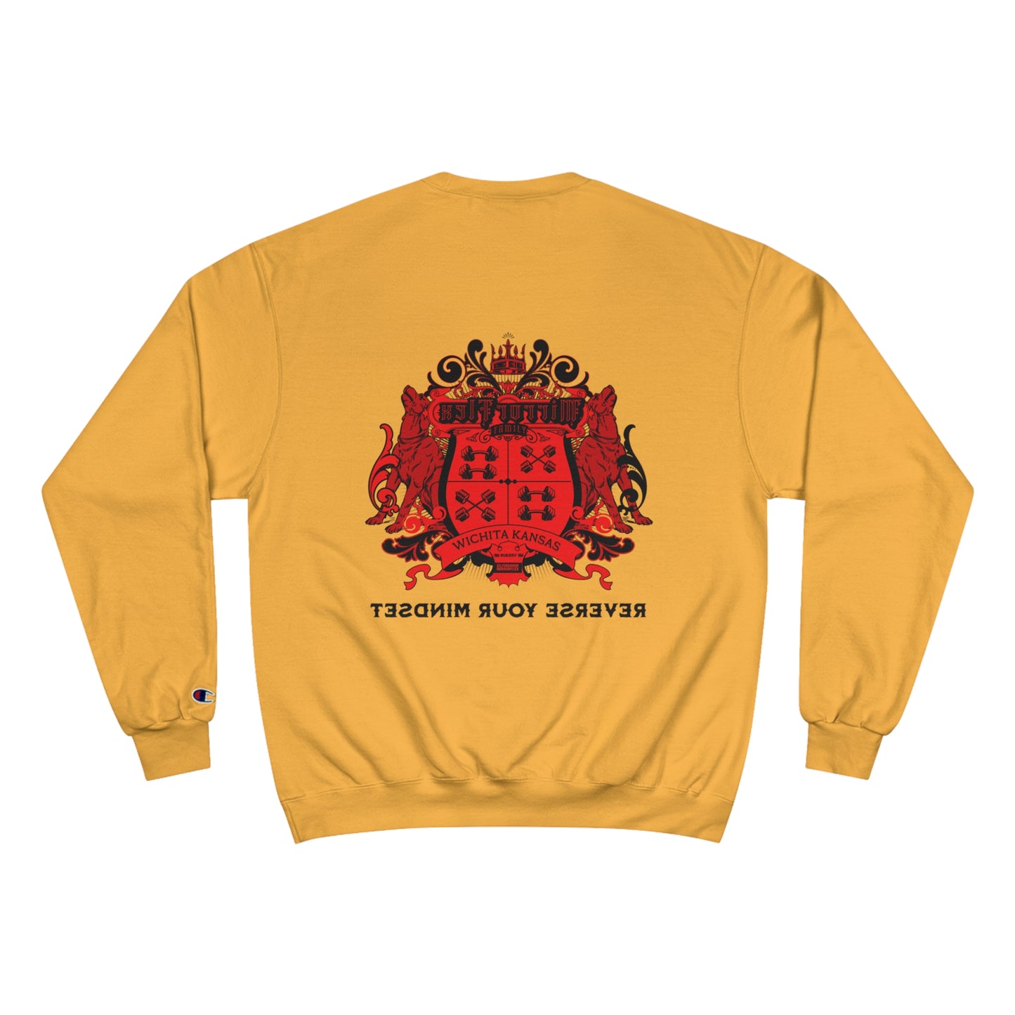 Champion Sweatshirt - 'No One Remembers the Outsider' Statement Crewneck - Stylish, Comfortable, Perfect for Friends and Family Gatherings