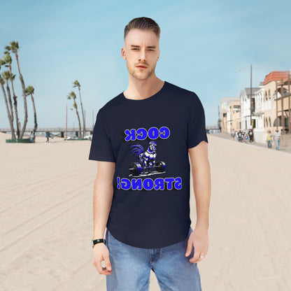 Men's Jersey Curved Hem Tee