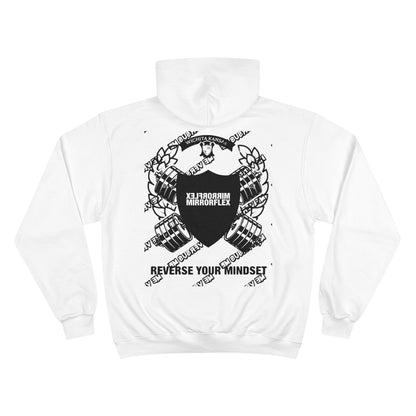 Motivational Champion Hoodie - Reverse Your Mindset, Fitness Inspiration, Gym Wear