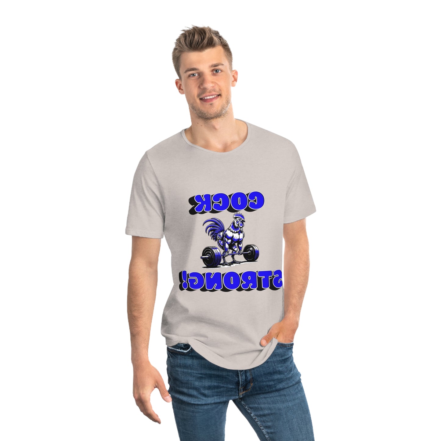 Men's Jersey Curved Hem Tee