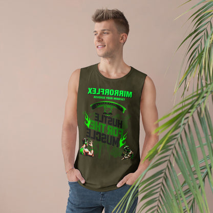 Hustle & Muscle Unisex Tank Top - Graphic Fitness Wear