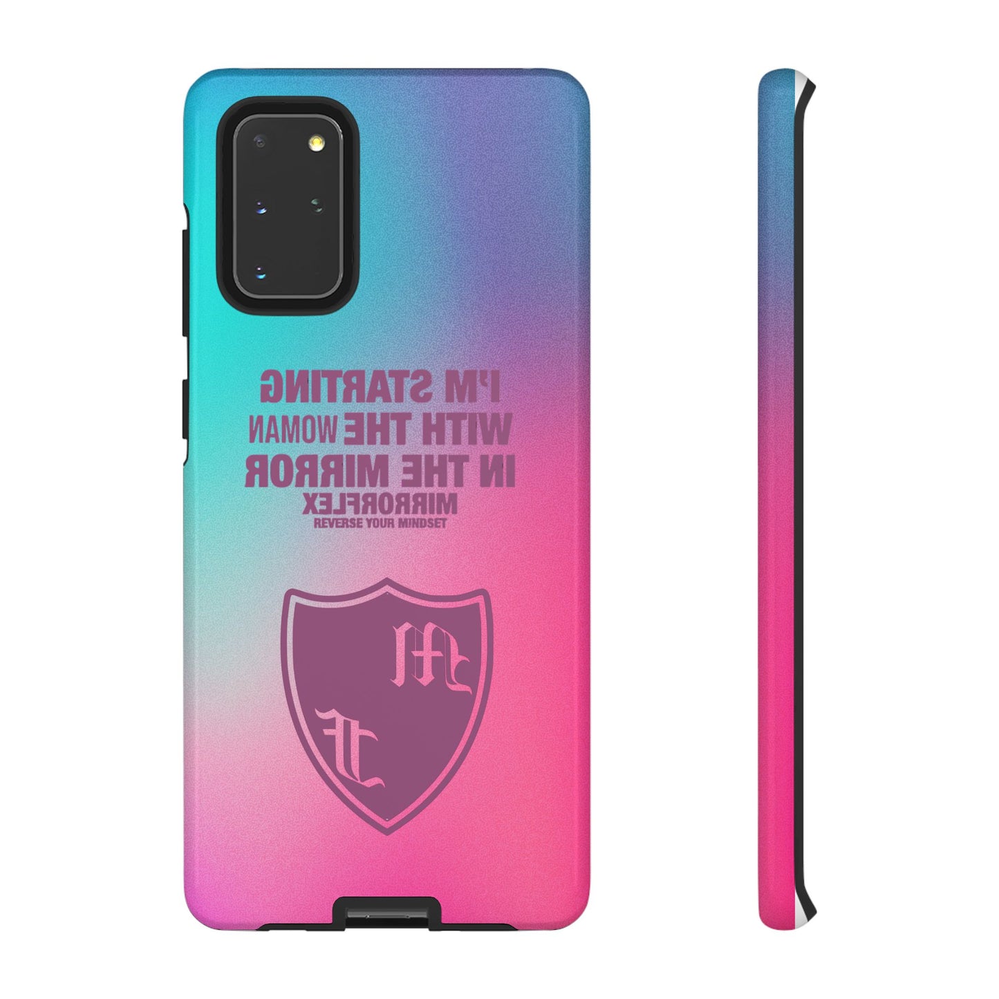 Empowering Phone Case - 'Starting with the Woman in the Mirror' Design