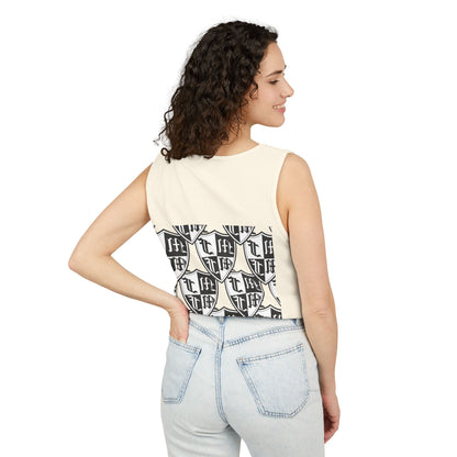 Unisex Garment-Dyed Tank Top - 'I Came to Win' Motivational Gym Wear