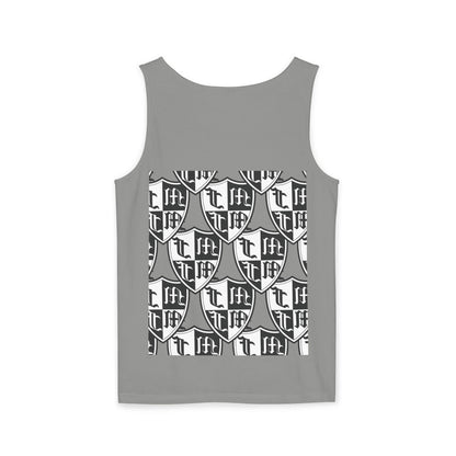 Unisex Garment-Dyed Tank Top - 'I Came to Win' Motivational Gym Wear
