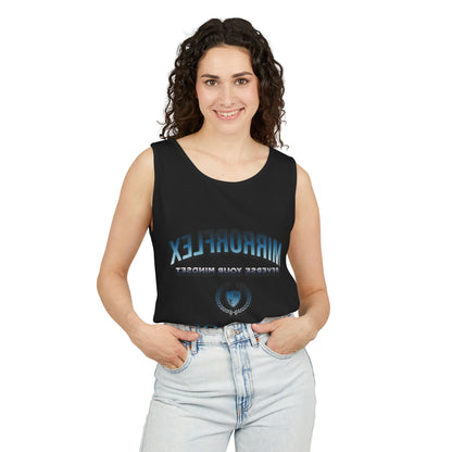 Unisex Garment-Dyed Tank Top - "Don't Quit" Motivational Shirt for Athletes & Casual Wear