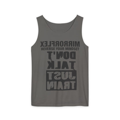 Motivational Unisex Tank Top - 'Reverse Your Mindset'