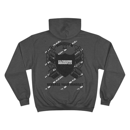 Motivational Champion Hoodie - Reverse Your Mindset, Fitness Inspiration, Gym Wear