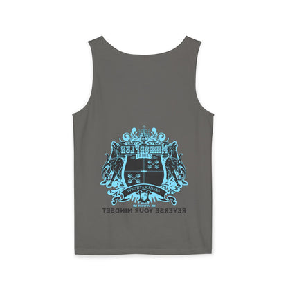Unisex Tank Top - 'Reverse Your Mindset' Motivational Graphic Tee