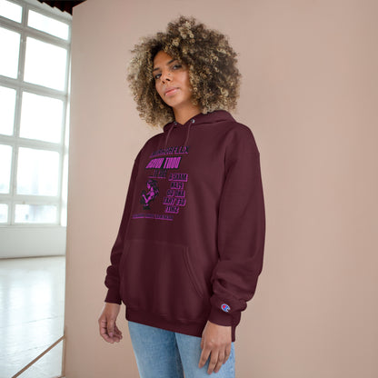 Empowering Champion Hoodie - "Don't Wish for It, Make It Happen" Design