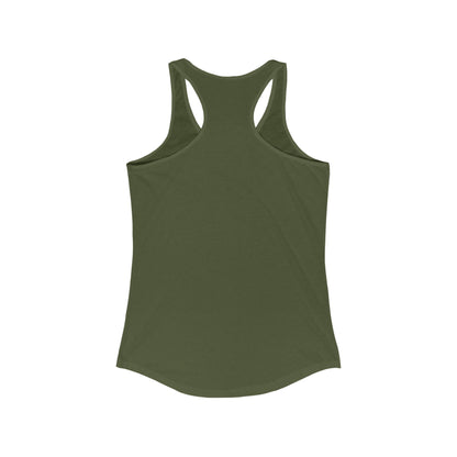 Inspirational Racerback Tank Top - "Don't Count the Days, Make the Days Count"