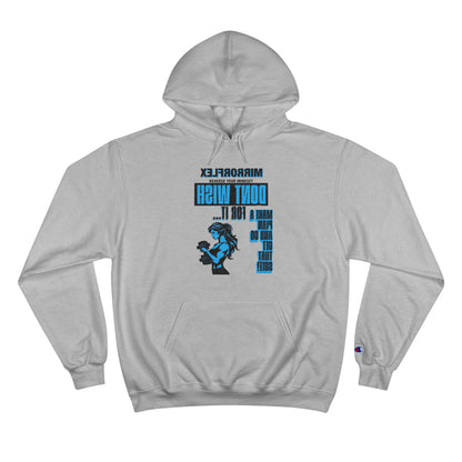 Empowering Champion Hoodie - "Don't Wish for It, Make It Happen" Design
