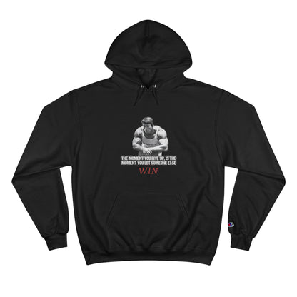 Motivational Champion Hoodie - 'WIN' Quote | Fitness Apparel