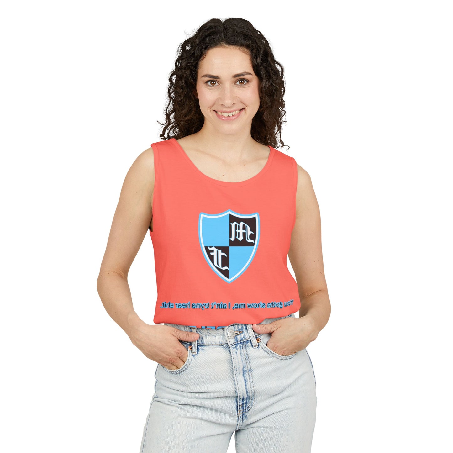 Unisex Tank Top - 'Reverse Your Mindset' Motivational Graphic Tee