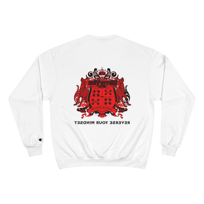 Champion Sweatshirt - 'No One Remembers the Outsider' Statement Crewneck - Stylish, Comfortable, Perfect for Friends and Family Gatherings