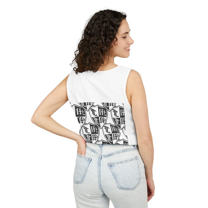 Unisex Garment-Dyed Tank Top - 'I Came to Win' Motivational Gym Wear