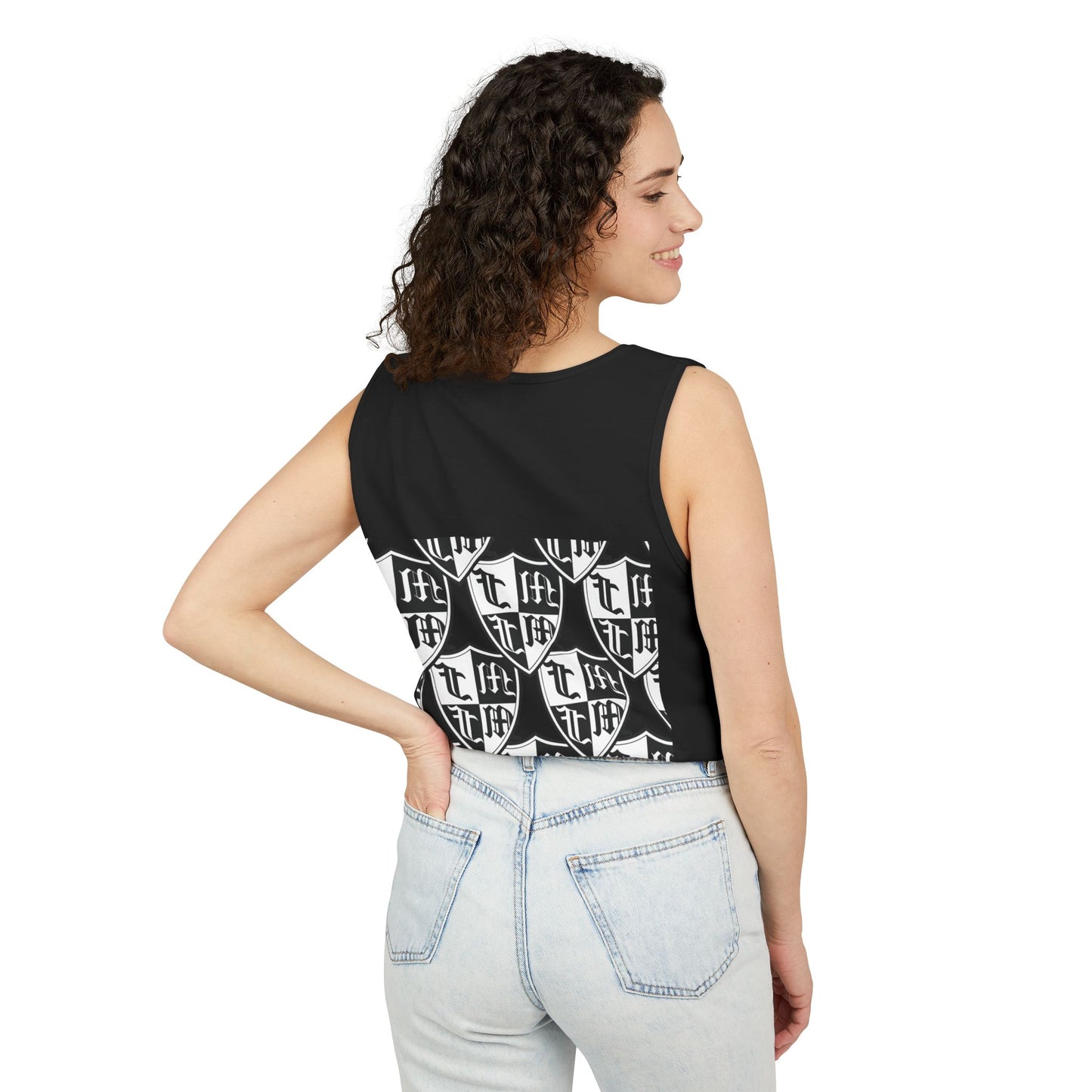 Unisex Garment-Dyed Tank Top - 'I Came to Win' Motivational Gym Wear